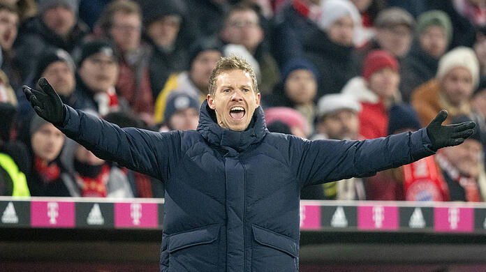 Hat in diesem Jahr noch wenig Grund zur Freude: Bayern-Coach Julian Nagelsmann.