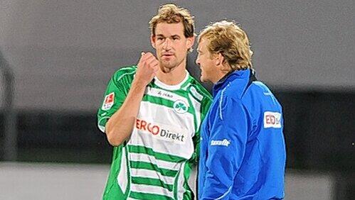 Thomas Kleine gibt nicht klein bei. Das weiß Büskens. Thomas Kleine gibt nicht klein bei. Das weiß Büskens.