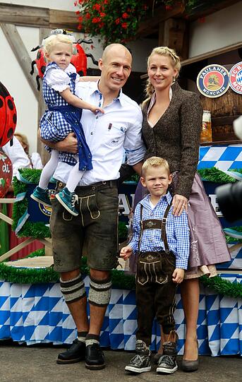 Arjen und Bernadien Robben