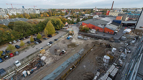 Das Werksviertel in der Nähe des Ostbahnhofs: Auch hier sollen neue Wohnungen entstehen.