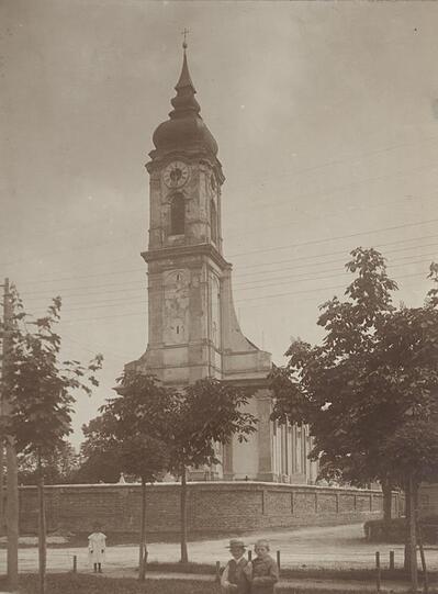 St. Michael um 1900. 	F.: Stadtarchiv