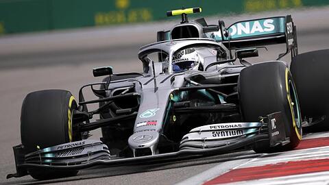 Schnellster beim ersten Training in Suzuka: Mercedes-Pilot Valtteri Bottas.
