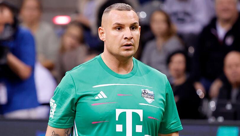 Pietro Lombardi beim Telekom Starkick 2025 im Telekom Dome. Pietro Lombardi beim Telekom Starkick 2025 im Telekom Dome.