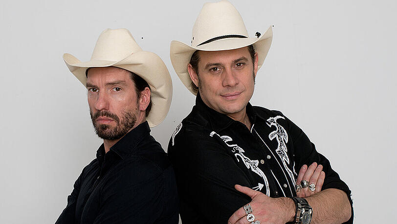 Boss Burns (l.) und Hoss Power (r.) sind "The BossHoss" Boss Burns (l.) und Hoss Power (r.) sind "The BossHoss"
