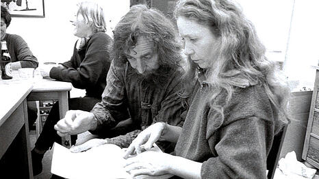 Daten sammeln, auswerten und publizieren &ndash; gegen alle Widerst&auml;nde: Christina Hacker in den Anfangszeiten des Umweltinstituts in M&uuml;nchen.