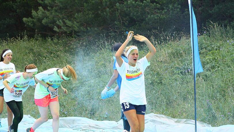 Gefällt vielen, aber offenbar nicht jedem: der Color Run. Gefällt vielen, aber offenbar nicht jedem: der Color Run.