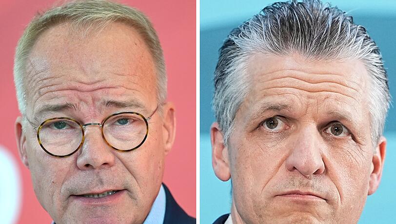 Neues Pendant von SPD-Fraktionschef Miersch bei der Union ist Thorsten Frei (rechts). (Archivbilder)