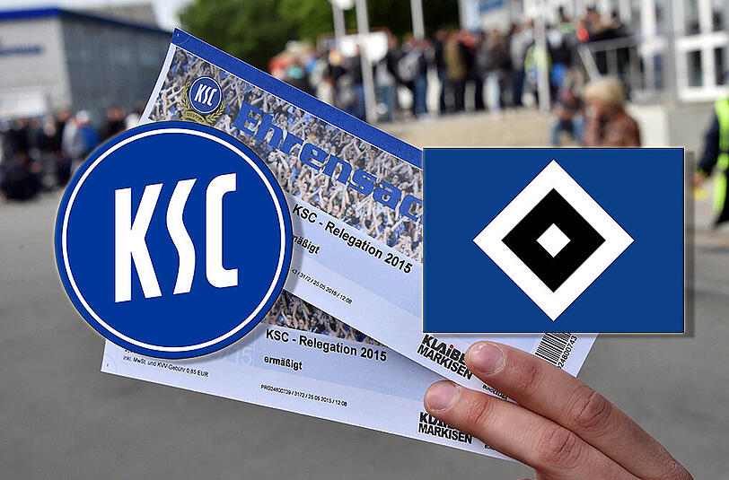 Das Spiel des Karlsruher SC gegen den Hamburger SV live verfolgen - hier eine Übersicht.