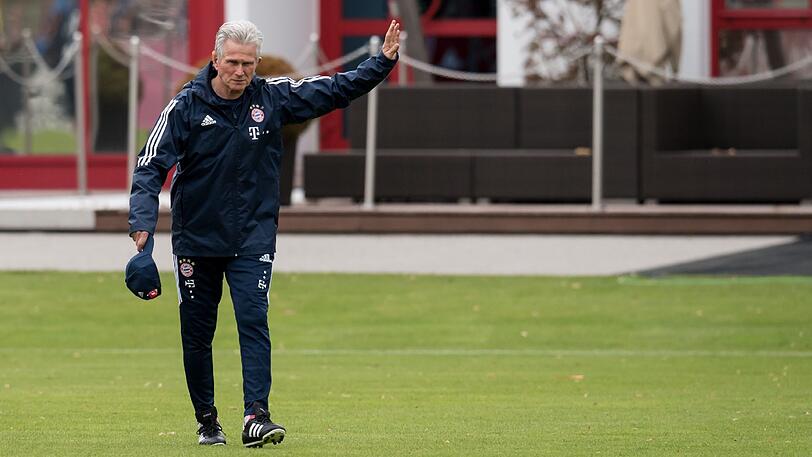 Die Bilder vom ersten Training unter Jupp Heynckes.