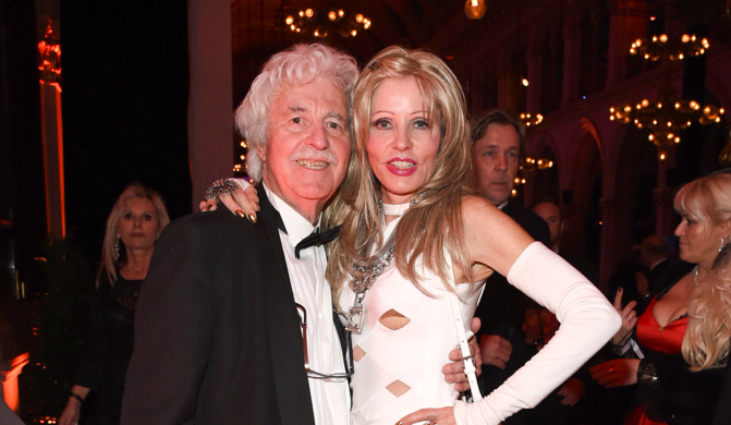 Gisela Muth mit Mann Hans-Georg beim Filmball in Wien 2017.