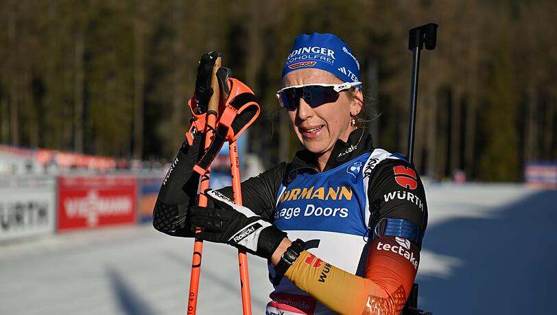 Im vierten Rennen erstmals ohne Medaile: Franziska Preuß.