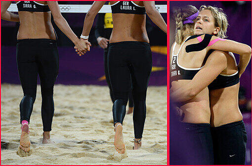 Der Traum von einer Medaille ist für die deutschen Beachvolleyballerinnen leider vorbei. Sara Goller und Laura Ludwig verlieren gegen Brasilien. 

In einem packenden Spiel gegen Brasilien unterlagen sie 0:2 . Hier sind die Fotos zum letzten Auftritt unsere Volleyballerinnen Sara Goller und Laura Ludwig