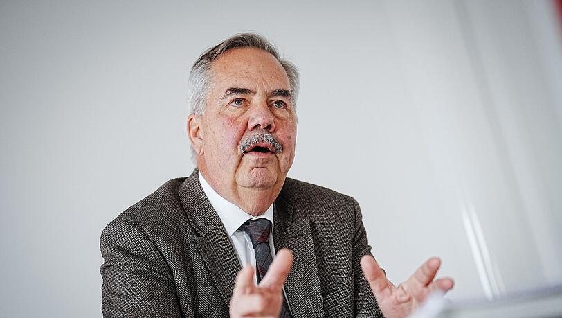 Ralf Ketzel, Vorsitzender der Geschäftsführung von Krauss-Maffei Wegmann (KMW), sprich.