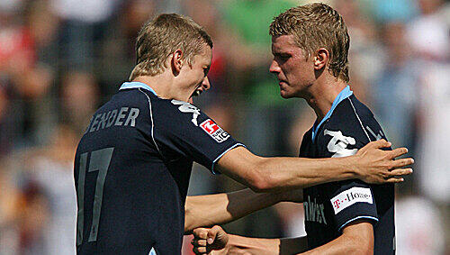 Löwen-Talente Lars (r.) und Sven Bender. Löwen-Talente Lars (r.) und Sven Bender.