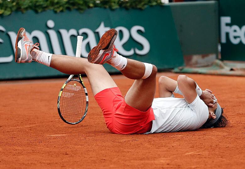 Rafael Nadal, hier bei seinem Sieg bei den French Open, Navratilova sorgt sich um die Gesundheit der Marathon-Spieler.