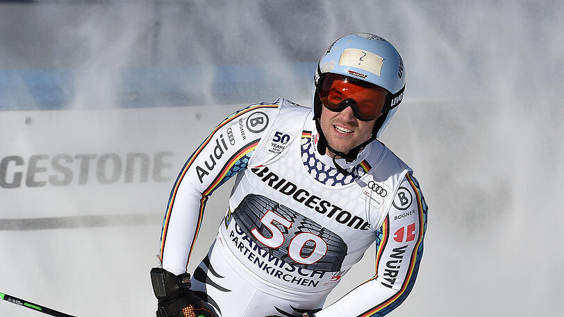 Stürzte bei seinem Durchlauf: Der deutsche Skifahrer Dominik Schwaiger.