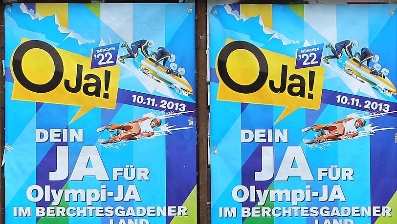 Noch immer verschandeln reichlich Pro-Olympia-Plakate das Stadtviertel. Noch immer verschandeln reichlich Pro-Olympia-Plakate das Stadtviertel.