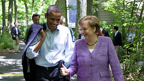 Barack Obama und Angela Merkel sind sich schon seit vielen Jahren sympathisch.