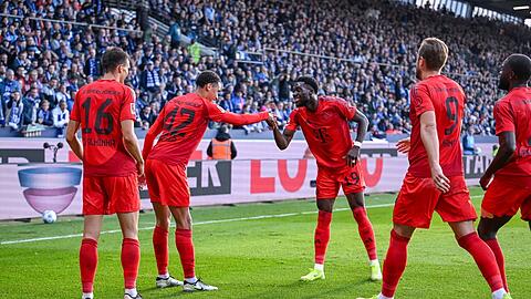 Nach dem bitteren Frust-Trip nach Barcelona ist der Spaß zurück beim FC Bayern.