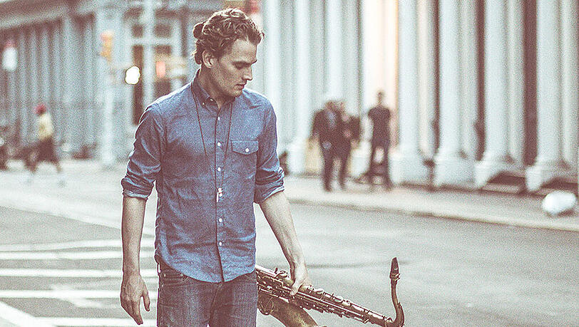 Der Musiker Tobias Meinhart hat in New York eine neue Heimat gefunden. Der Musiker Tobias Meinhart hat in New York eine neue Heimat gefunden.