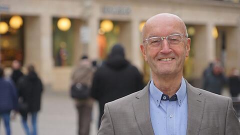 Michael Mattar nimmt Abschied aus dem Rathaus.