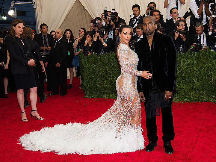 Kim Kardashian und Kanye West, hier Anfang Mai in New York, wollen ihre Eheversprechen erneuern