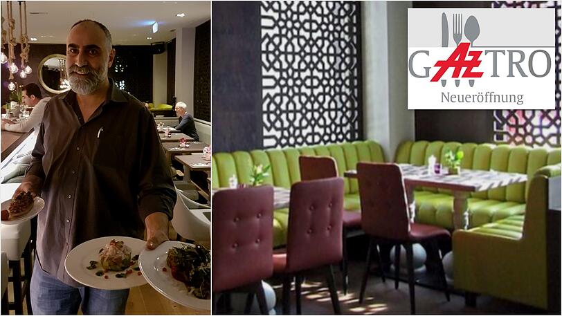 Mustafa Özen präsentiert Vorspeisenteller seiner neues Restaurants "Matiz".
