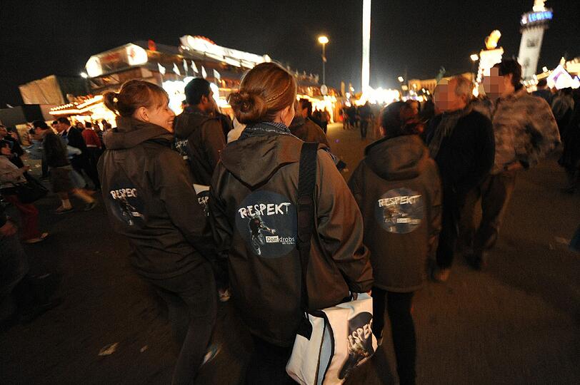 Die Streetworker von Condrops auf der Wiesn im Einsatz