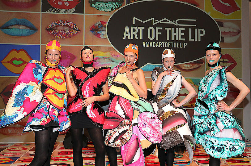 Due Lippen standen im Fokus der "The Art of the Lip"-Party.