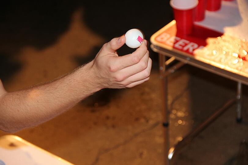 Weitere Bilder von der ersten Europameisterschaft im Beer Pong in München am 06. September.