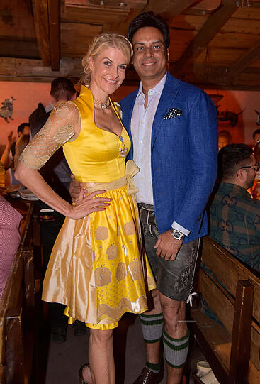 Natascha Grün mit Freund Param Multani