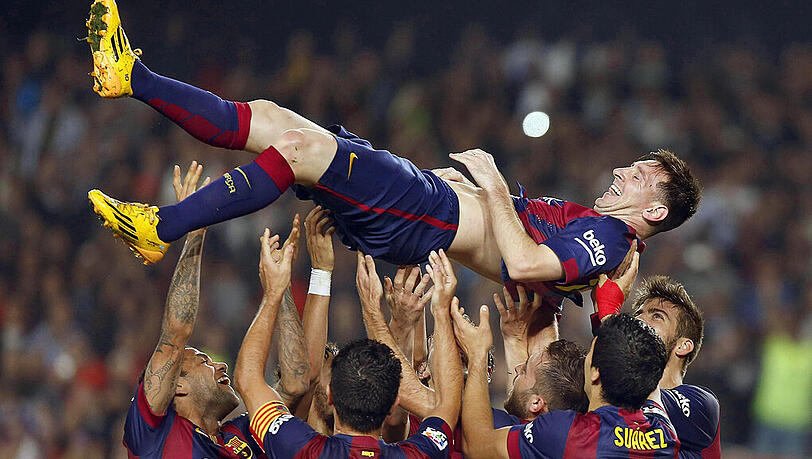 Barcelona trägt Lionel Messi auf Händen. Die Katalanen wollen den Argentinier um (fast) jeden Preis behalten.