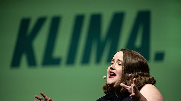Die Grünen-Vorsitzende Ricarda Lang will im Heizungsstreit nicht nur auf die nächsten Umfragen schauen.