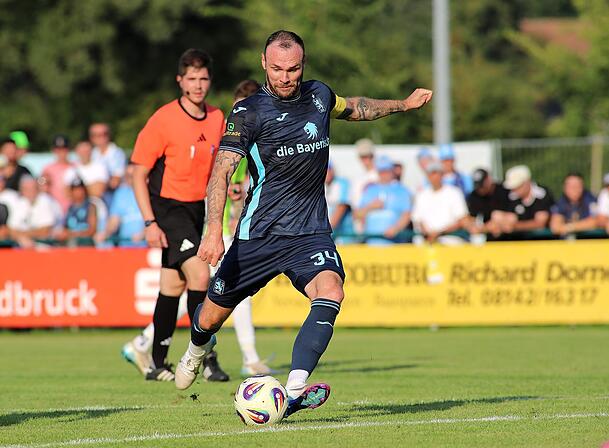 Matchwinner gegen Geiselbullach: Viererpacker Patrick Hobsch.