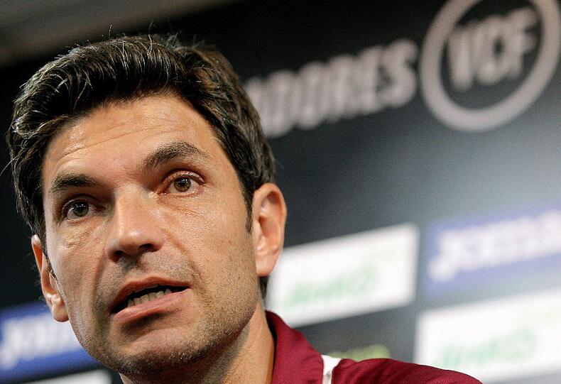 Aufgrund des langen Abstands zum denkwürdigen Abend aus dem Mai 2001 denke er mittlerweile trotz des Fehlschusses &bdquo;eher positiv&ldquo; an das Erlebnis von einst zurück, &bdquo;weil ich bei einem der größten Abende des FC Valencia dabei war&ldquo;, sagte der 40-Jährige Mauricio Pellegrino Foto: Juan Carlos Cardenas