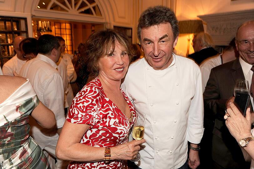 Dunja Siegel mit Sternekoch Hans Haas