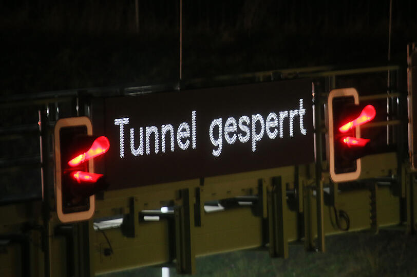 Betroffen war die Einhausung Wimpasing.