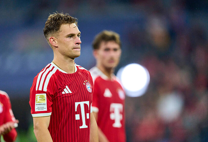 Gegen Dortmund wieder dabei? Joshua Kimmich. Gegen Dortmund wieder dabei? Joshua Kimmich.