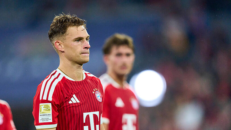 Gegen Dortmund wieder dabei? Joshua Kimmich. Gegen Dortmund wieder dabei? Joshua Kimmich.