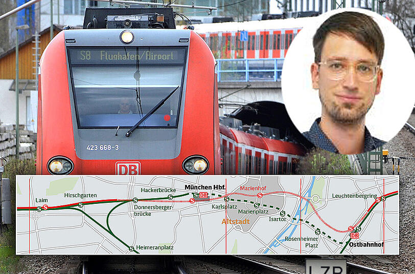 Klagen, nichts als Klagen. Bis die S-Bahn eine zweite Stammstrecke bekommt, dauert's noch.