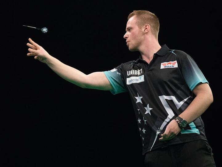 War nach seiner Niederlage sehr enttäuscht: Dartsprofi Max Hopp.