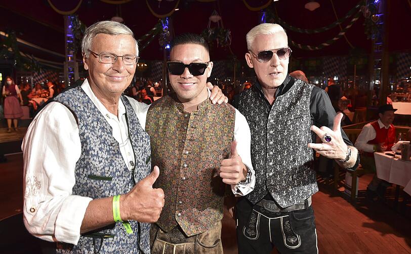 Wolfgang Bosbach, Kay One und HP Baxxter