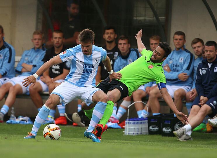 Gary Kagelmacher und Gregorio Junior De Souza geraten aneinander.