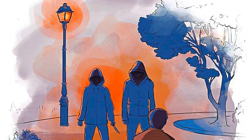 Eine falsche Bewegung, und der damals 19-Jährige hätte sterben können. Eine falsche Bewegung, und der damals 19-Jährige hätte sterben können.