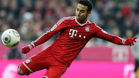 Gegen Braunschweig bestritt Bayerns Mittelfeldspieler Thiago sein erstes Spiel von Beginn an seit seiner Verletzungspause ab August.