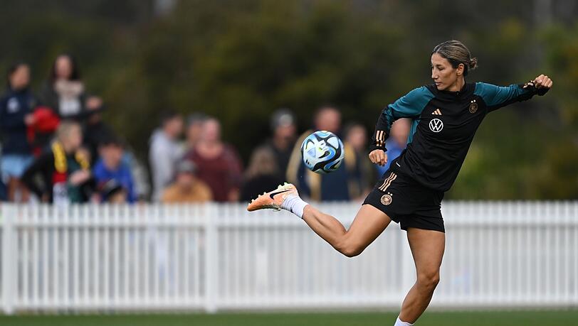 Fehlt in der Partie der deutschen Frauen gegen Südkorea: Nationalspielerin Sara Doorsoun.