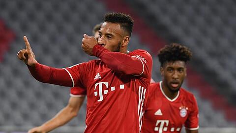Corentin Tolisso vom FC Bayern (l) trifft mit Frankreich im ersten Gruppenspiel auf Deutschland.