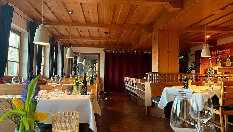 Der Landgasthof Hittenkirchen von innen.