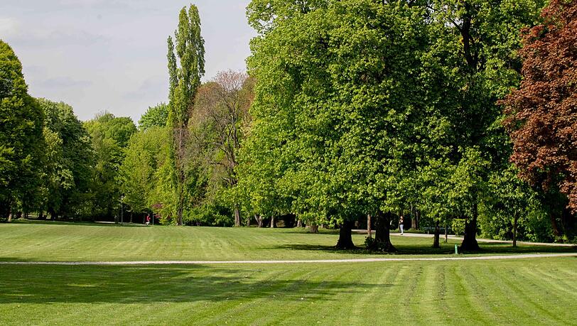 Der Luitpoldpark in München. (Archivbild)