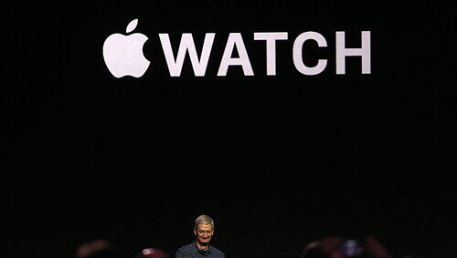 Apple steigt ins Geschäft mit den Computeruhren ein. Apple steigt ins Geschäft mit den Computeruhren ein.